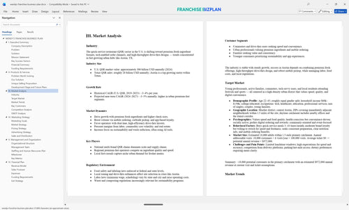 wendys franchise business plan 3