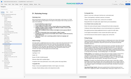 wendys franchise business plan 4
