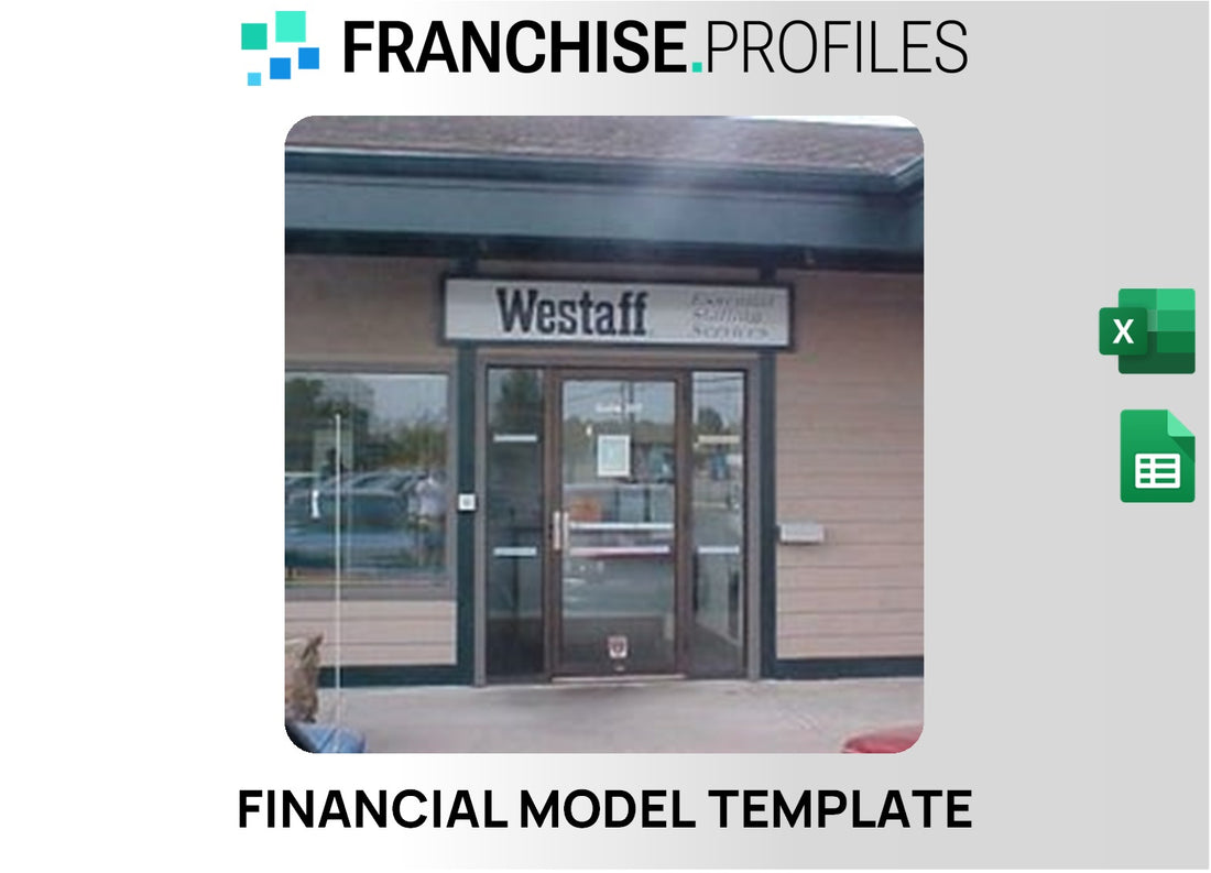 Westaff Franchise Financial Model Template
