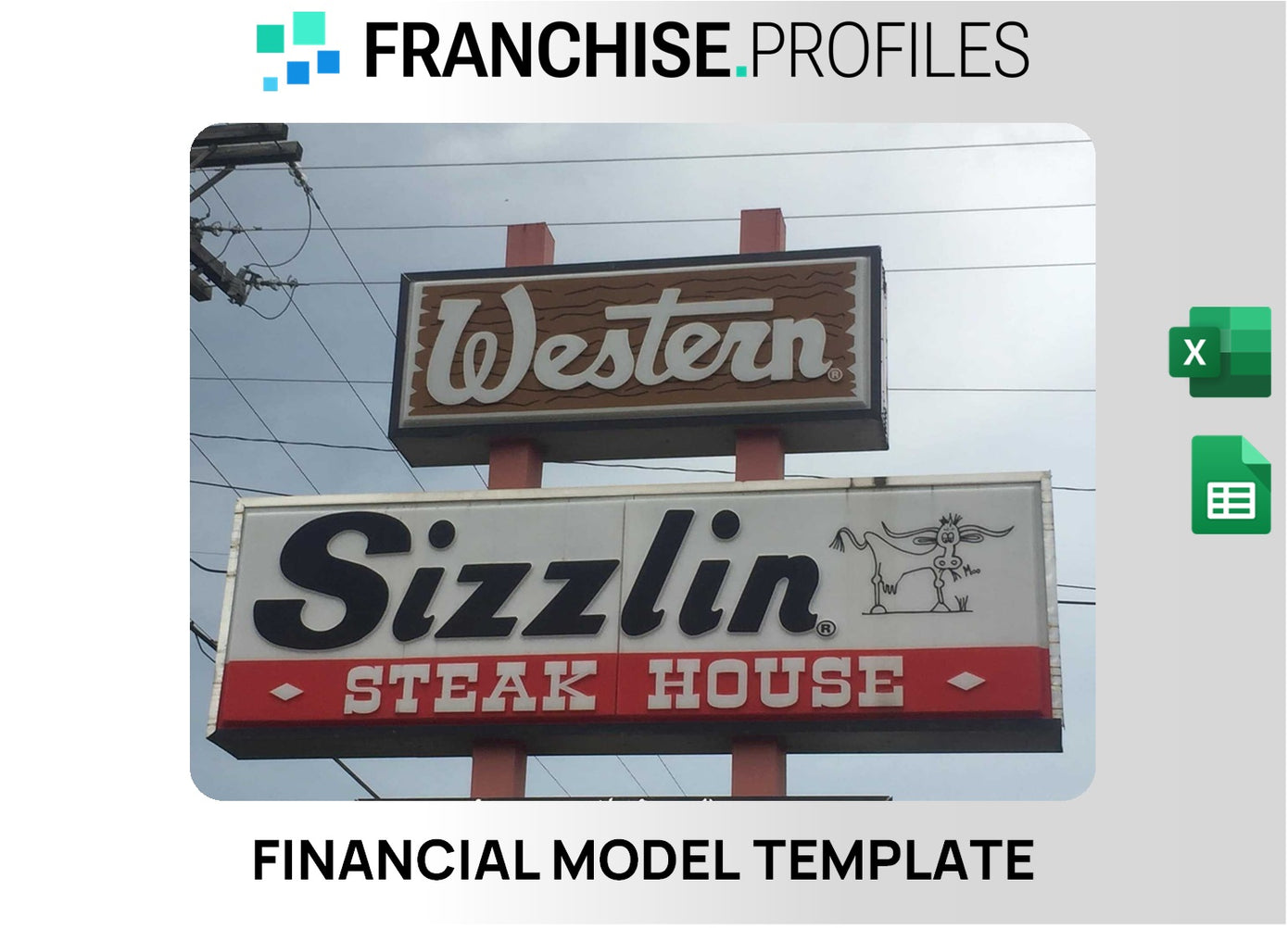 Western Sizzlin Steak & More Franchise Financial Model Template