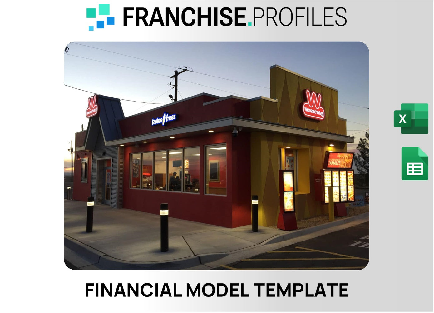 Wienerschnitzel Franchise Financial Model Template
