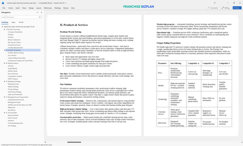 window genie franchise business plan 2
