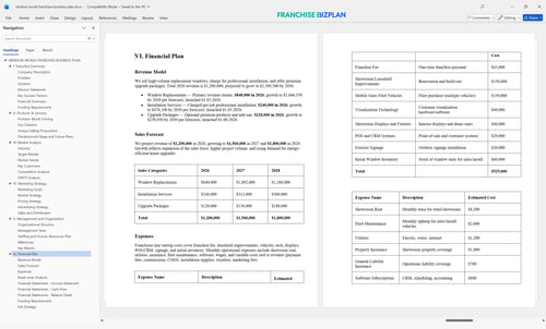window world franchise business plan 6