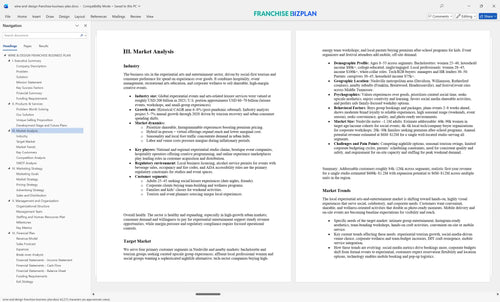 wine and design franchise business plan 3