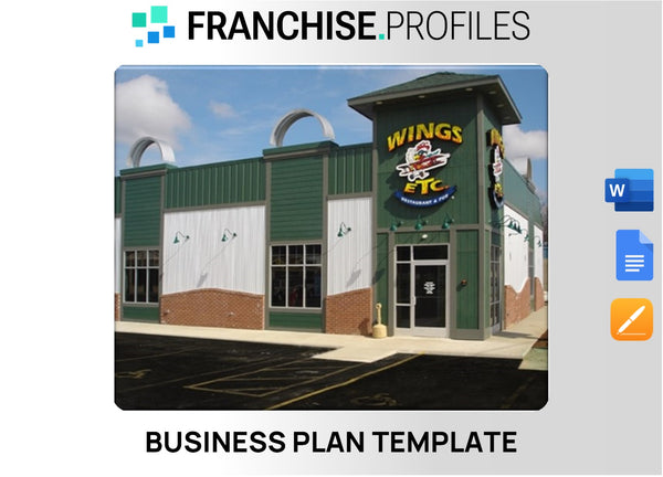 Wings Etc. Franchise Business Plan Template