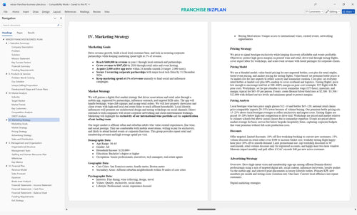 winzer franchise business plan 4