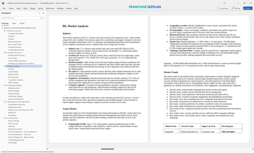 wireless zone franchise business plan 3