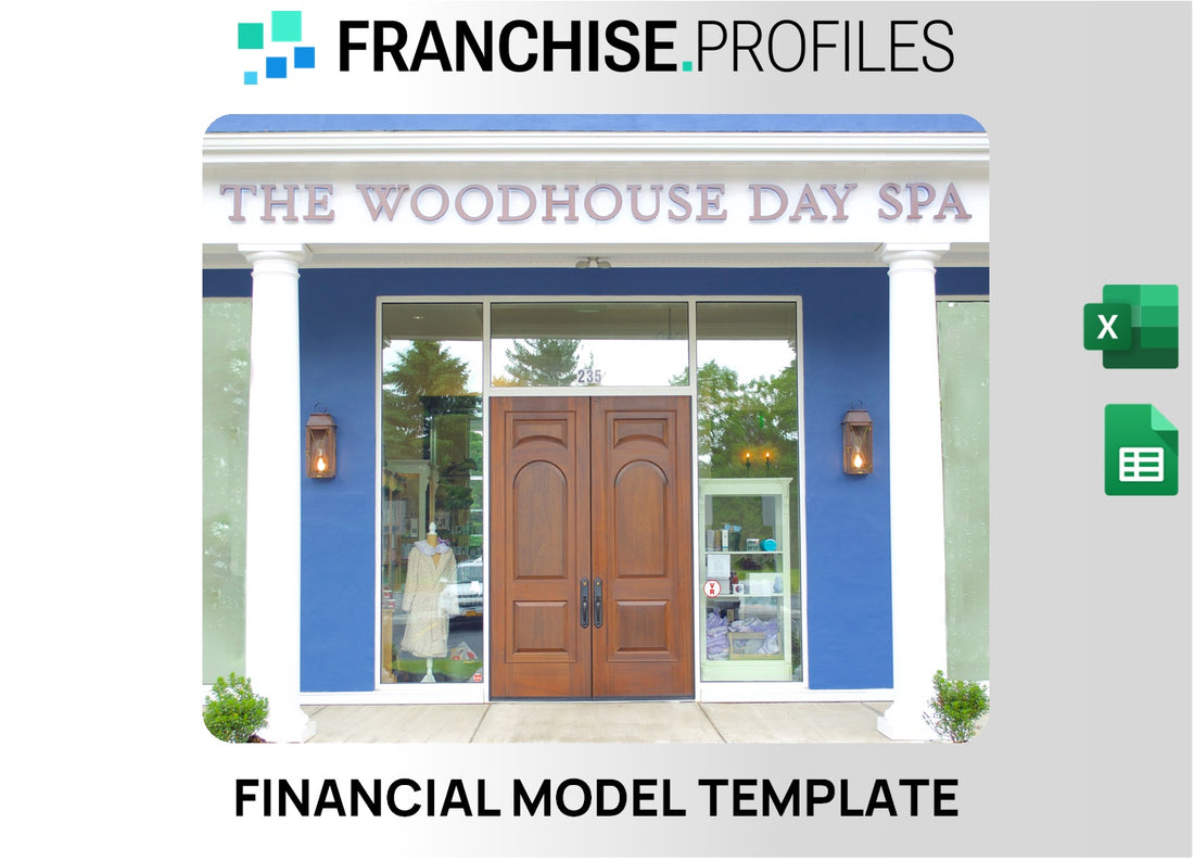 The Woodhouse Day Spa Franchise Financial Model Template