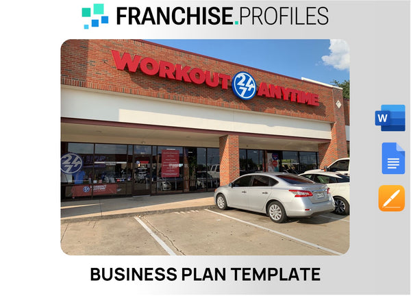 Workout Anytime Franchise Business Plan Template