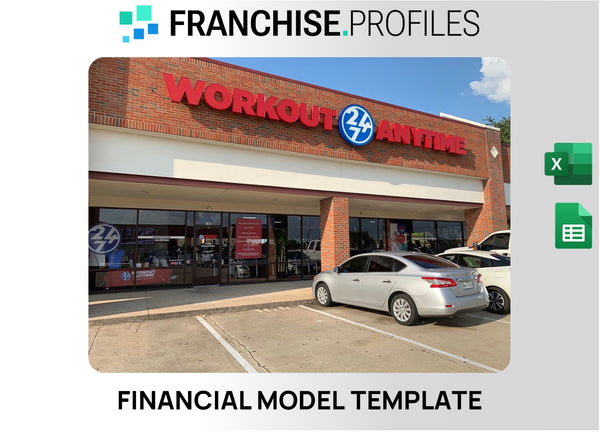 Workout Anytime Franchise Financial Model Template