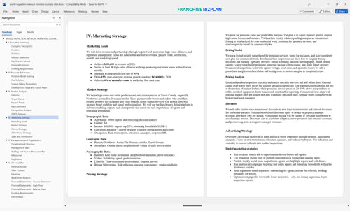 world inspection network franchise business plan 4