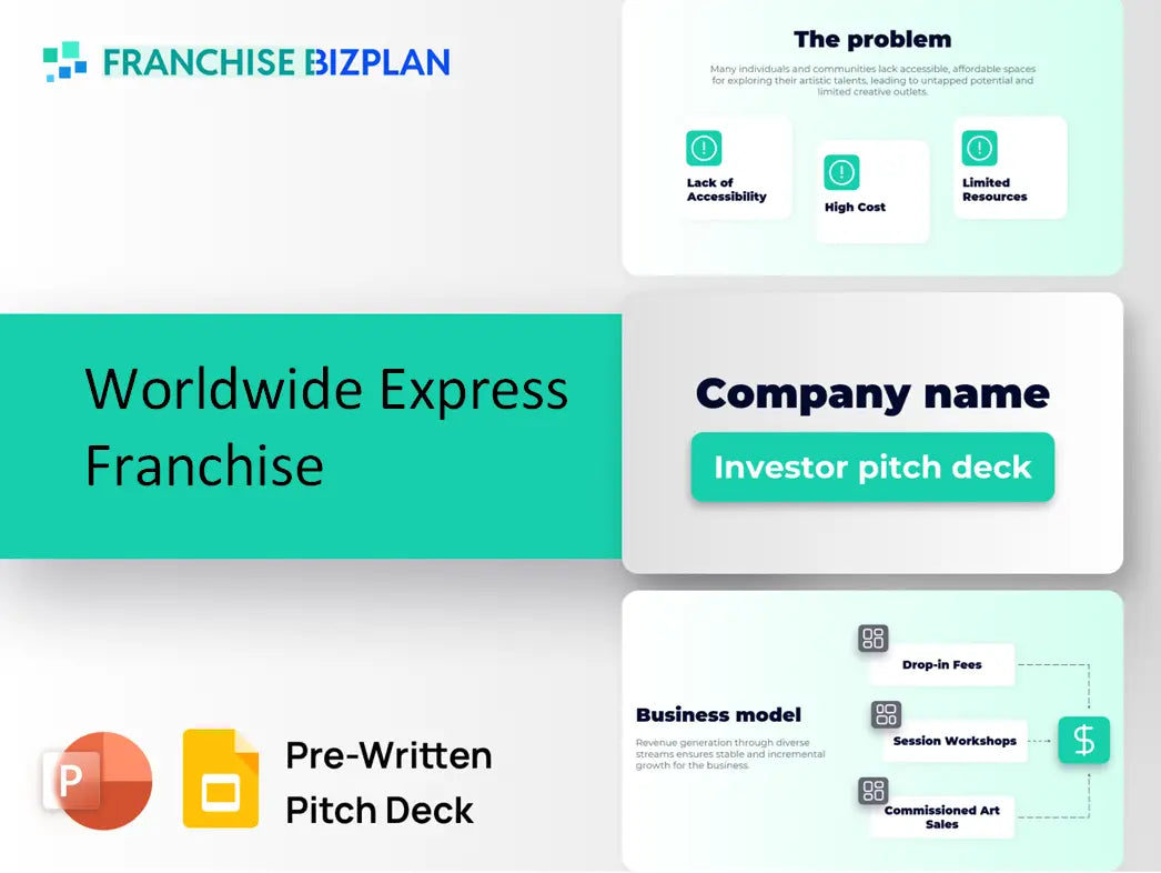 Worldwide Express Franchise Investment Pitch Deck 2026