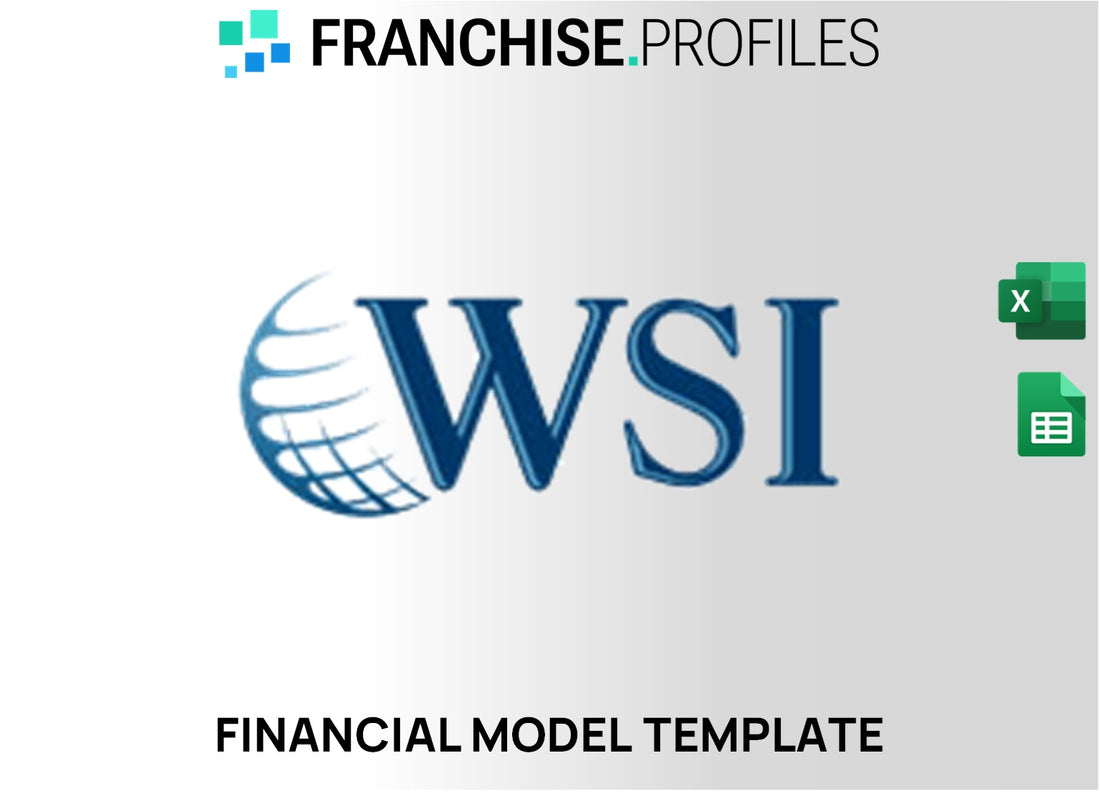 WSI Franchise Financial Model Template