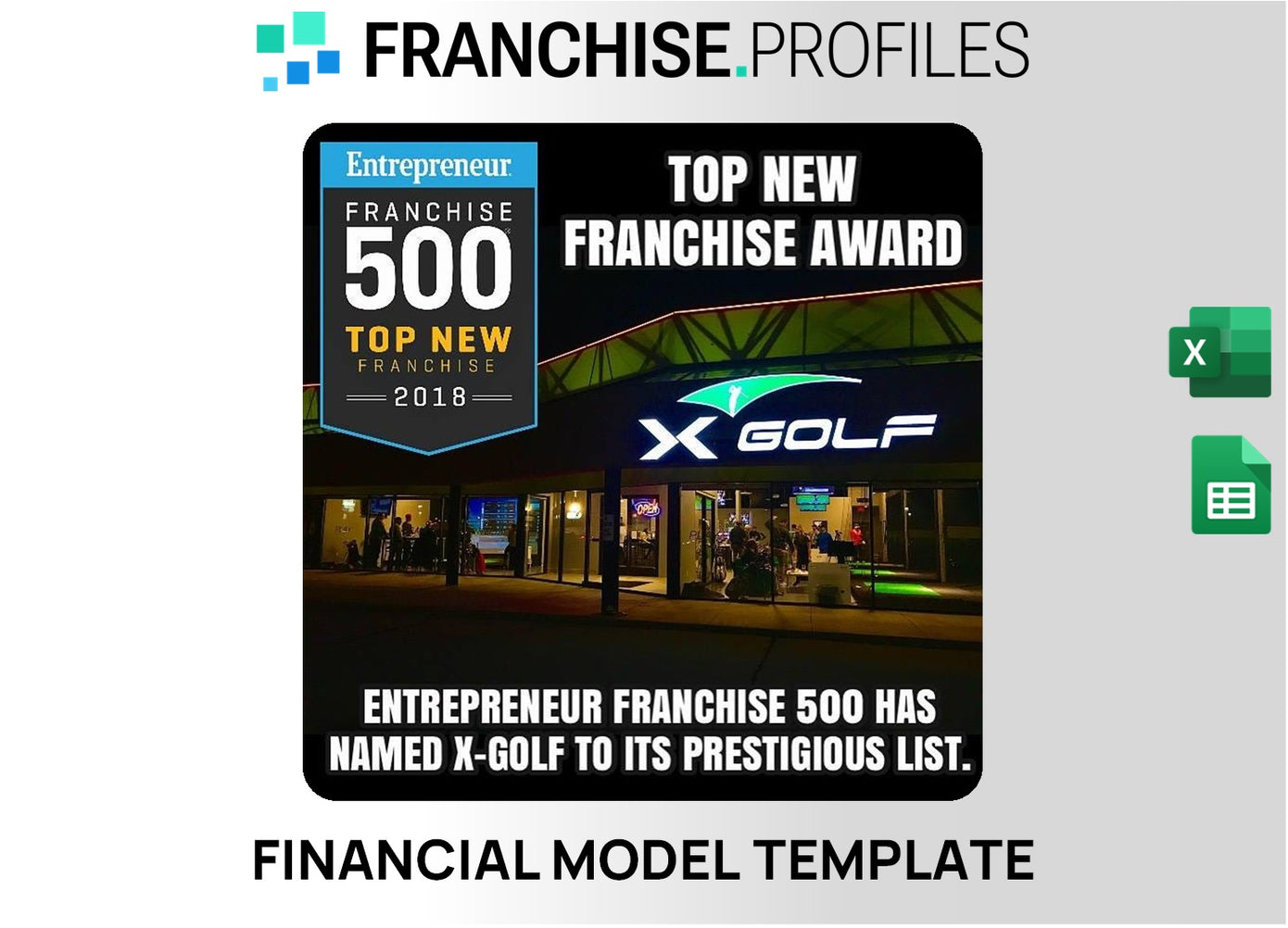 X-Golf Franchise Financial Model Template