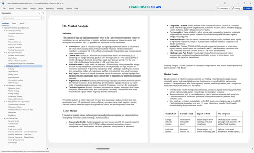 yesco franchise business plan 3