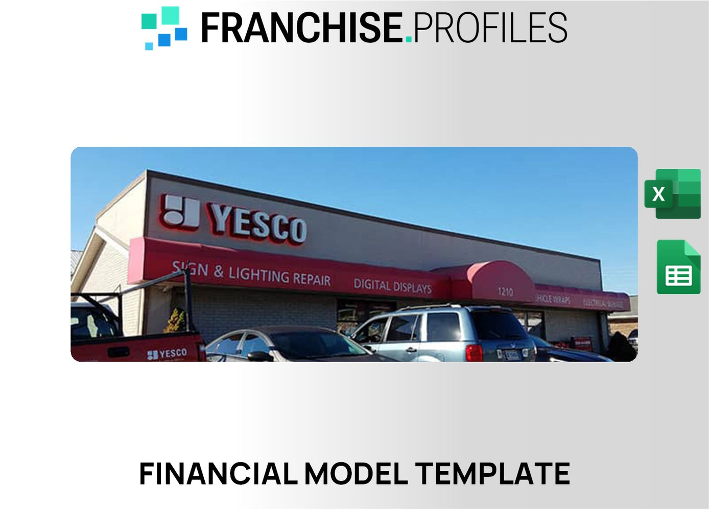 YESCO Franchise Financial Model Template