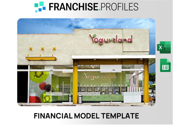 Yogurtland Franchise Financial Model Template