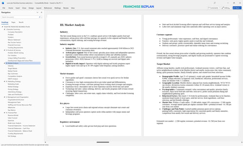your pie franchise business plan 3