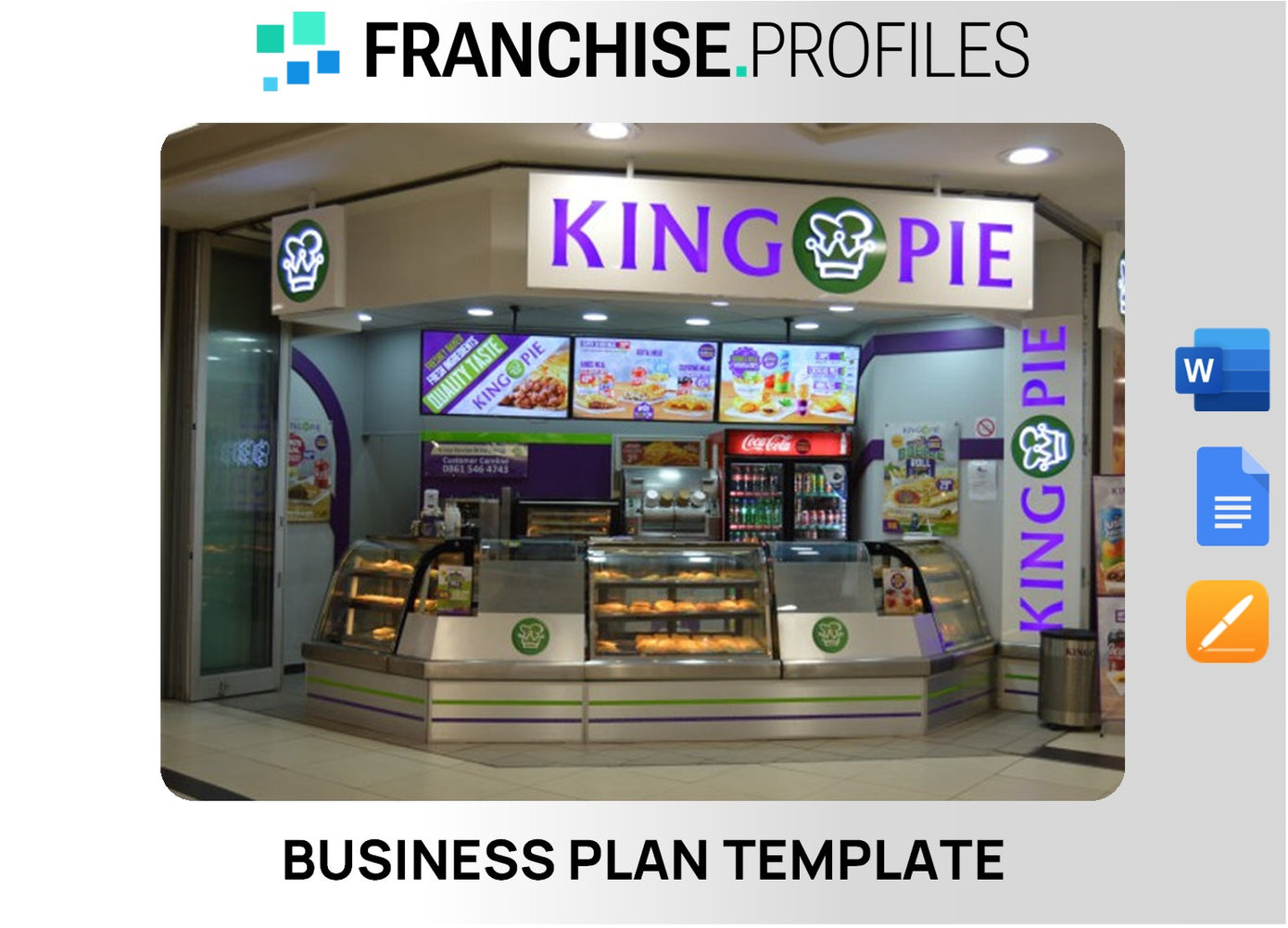Your Pie Franchise Business Plan Template