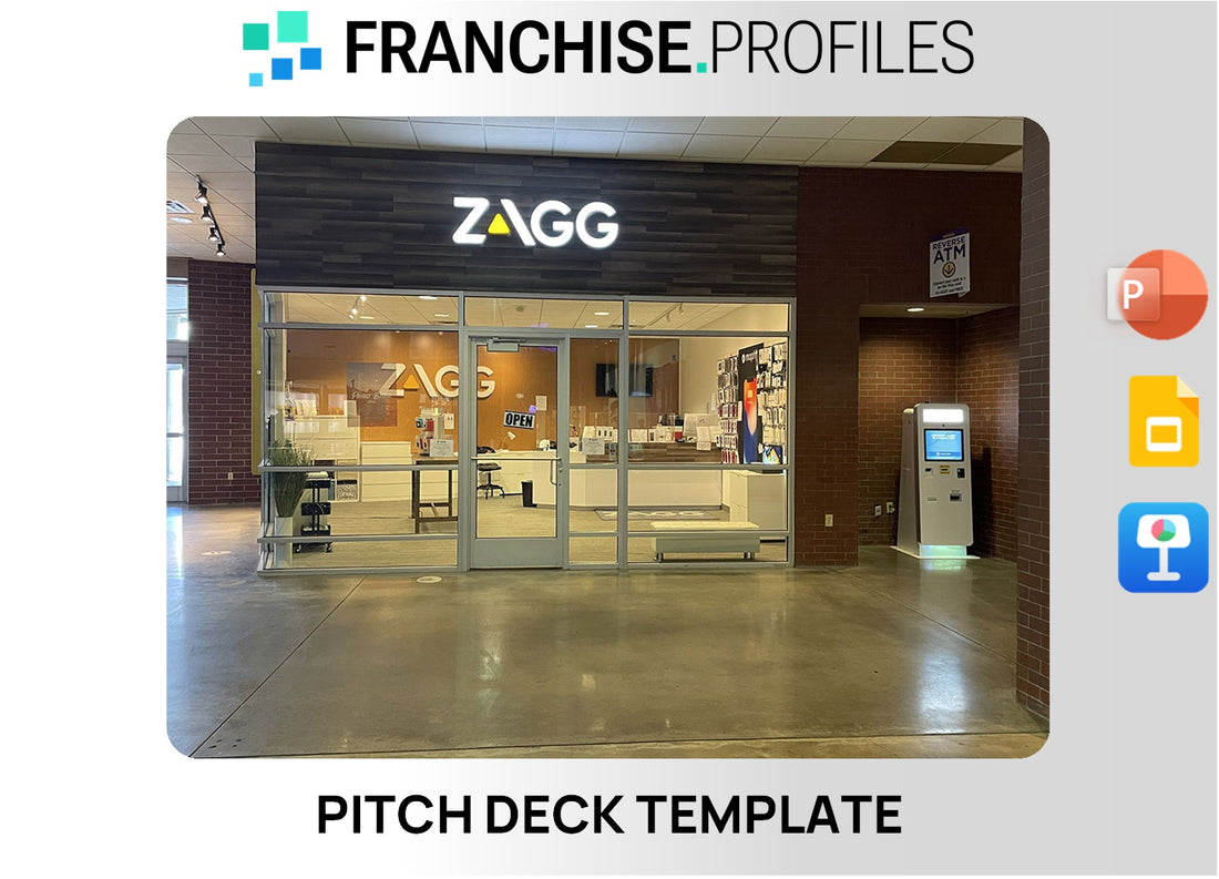 ZAGG Franchise Pitch Deck Template