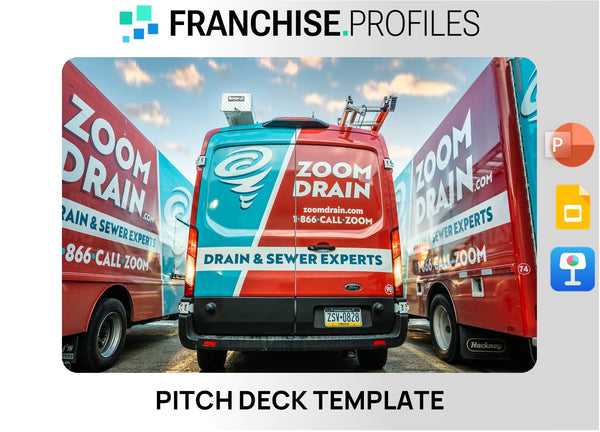 Zoom Drain Franchise Pitch Deck Template